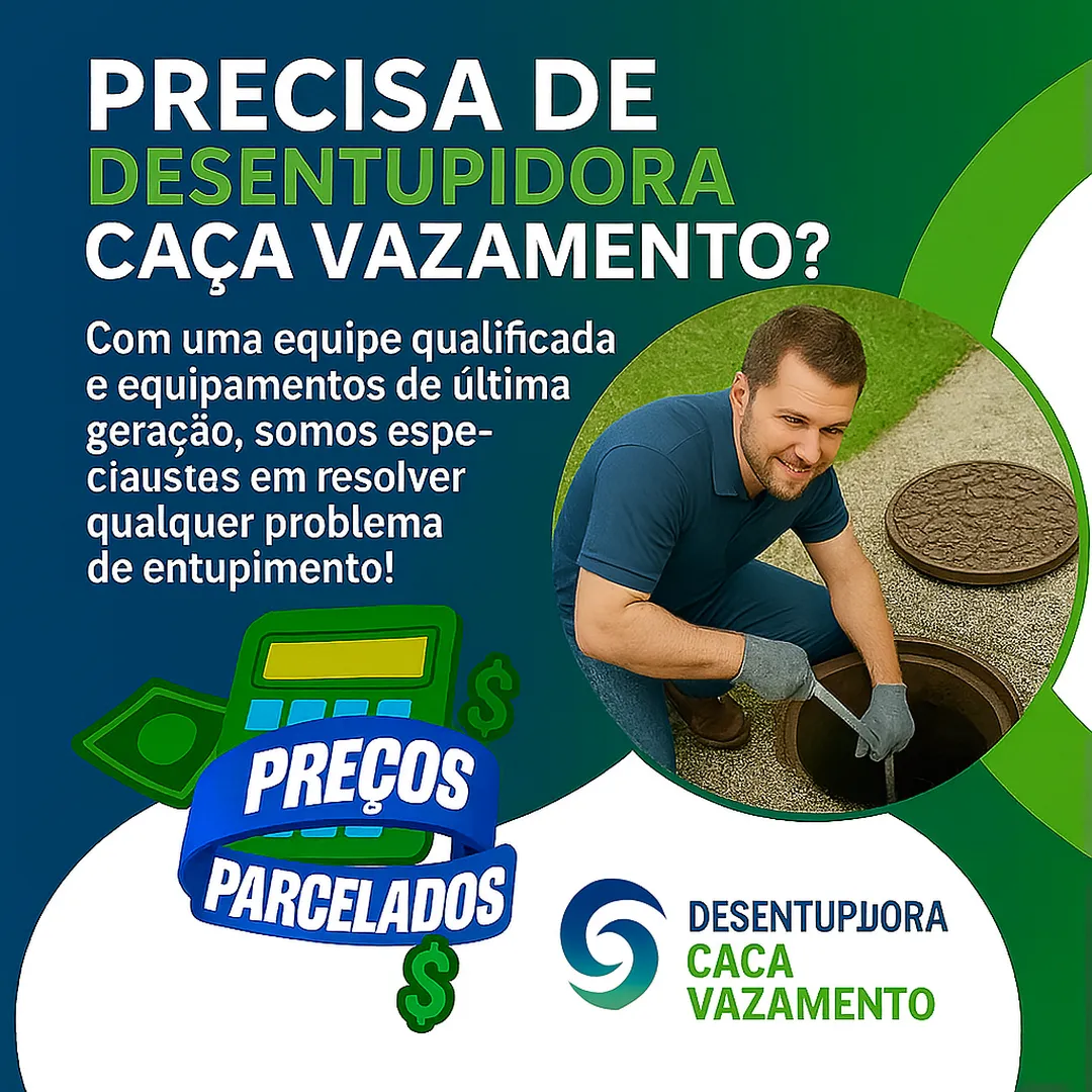 Desentupidora de Caça Vazamento